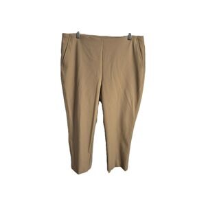 Rachael Zoe Tan Pull On Straight Leg Women Size 14